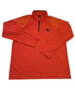 Oregon State Beavers Champion elite men&#39;s 2XL 1/4 zip orange fleece ligh... - $21.16