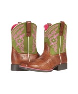 ARIAT Youth Kid&#39;s Cattle Cate Western Boots - Copper Penny/Green Size 11 - $940.64 MXN