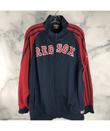Boston Red Sox MLB Stitches Men&#39;s Track Jacket XL Red white Blue - $29.38