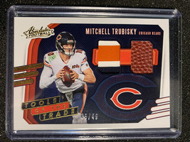 2020 Absolute Tools of the Trade Dual Relic Prime #TTD28 Mitchell Trubisky 16/49 - £7.56 GBP