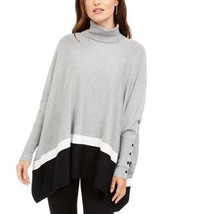 Alfani Womens Plus 2X Granite Button Embellished Dolman Sleeve Poncho NWT AH27 - £24.94 GBP