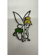 VINTAGE 1970s Disney Tinker Bell Rubber Magnet 2&quot; tall Refrigerator Colo... - $8.38