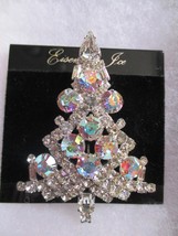 Eisenberg Ice Large Candle Tree Brooch Vintage  - £79.92 GBP