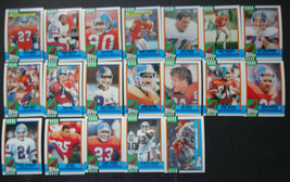 1990 Topps Denver Broncos Team Set of 19 Football Cards - £7.98 GBP