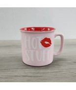 HOT STUFF Pink and Red 16 fl oz Coffee Cup Mug - £7.62 GBP