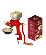 Estrella Cast Iron Manual Crank Corn Grain Grinder 14&quot; Tall &amp; 5&quot; Hopper - €141,81 EUR