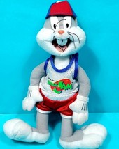 Warner Bros Space Jam Bugs Bunny 9" Plush Stuffed Animal Looney Tunes  - $17.81