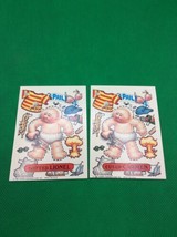 1987 garbage pail kids Dotted Lionel (257b)  and Cut-up Carmen (257a) MINT - £10.14 GBP