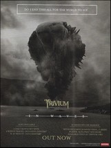 Trivium 2011 In Waves album advertisement Roadrunner Records ad print - $4.23