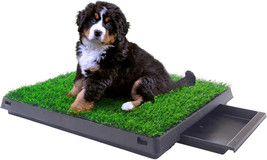 BRINGERPET Indoor Puppy Dog PET Potty Training Pee PAD MAT Tray Grass Ho... - $37.99