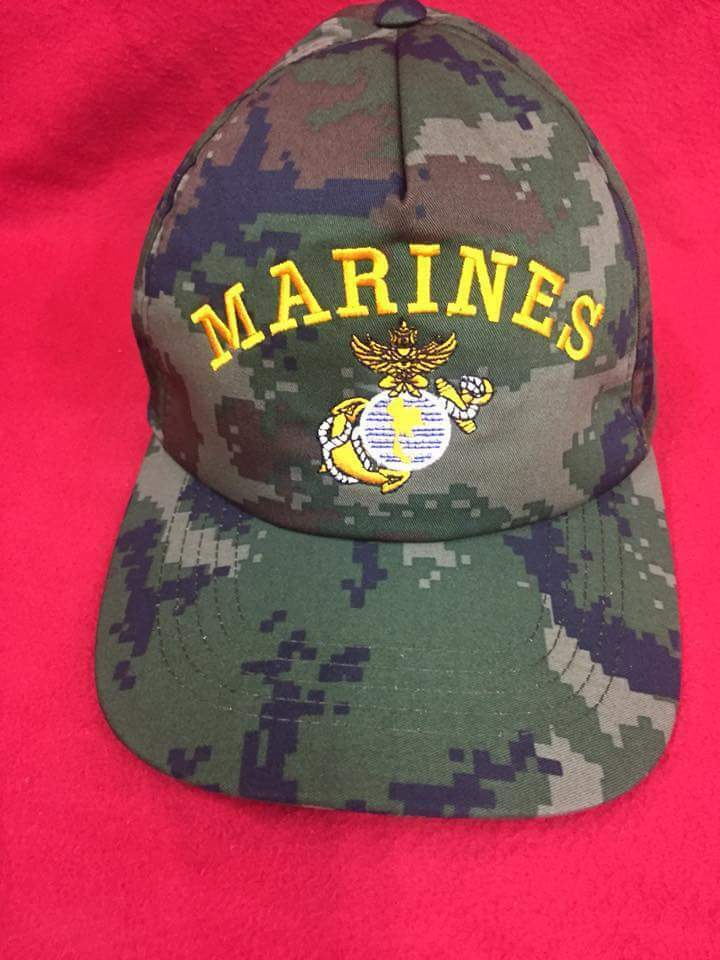 MARINES Cap Royal Thai Marine Corps Emblem Print in Thai Cap Uniform Hat - $14.00