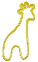 Giraffe African Safari Tallest Animal Zoo Cookie Cutter 3D Printed USA PR805 - £2.39 GBP