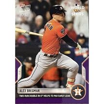 Alex Bregman Astros 24/25 World Series Game 4 2022 MLB TOPPS NOW Card #1... - $35.93