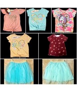 Girls sz 5 5T 5-6 Clothing Lot of 7 - Shirt Skirts ALL NEW W/ TAGS Sprin... - $50.00