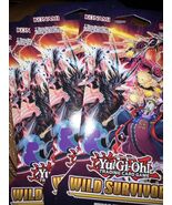 4 Pack Yu-Gi-Oh Cards - Wild Survivors - Booster PACK (7 Cards) - Factor... - $23.73