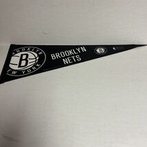 New Brooklyn Nets NBA 12&quot; X 30&quot; Wincraft Felt Pennant - $166.97 MXN