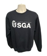 Lehman College SGA Adult Medium Black Sweatshirt - $522.68 MXN