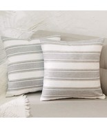 Natus Weaver 22&quot; X 22&quot; 2 Pc. Decorative Sq.Are Throw Pillow Cases Cushio... - $50.61 CAD