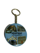 Heartbeats Country Button Bottle Opener Keychain  - $4.95