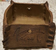 Gently Used Hand Made Pottery Planter - Made to Hang - VGC - GREAT ONE O... - $470.24 MXN