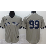 Yankees #99 Aaron Judge Away Jersey Old Style Uniform Gray - $45.00