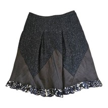 Vintage Kenzo Paris Designer Pleated Wool Skirt Women&#39;s 42 (US 10) - £96.53 GBP