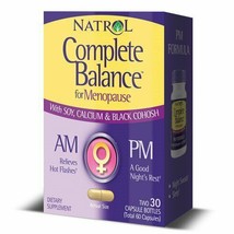 Natrol Complete Balance For Menopause AM&amp;PM Capsules, 30 Ct.. - £31.64 GBP