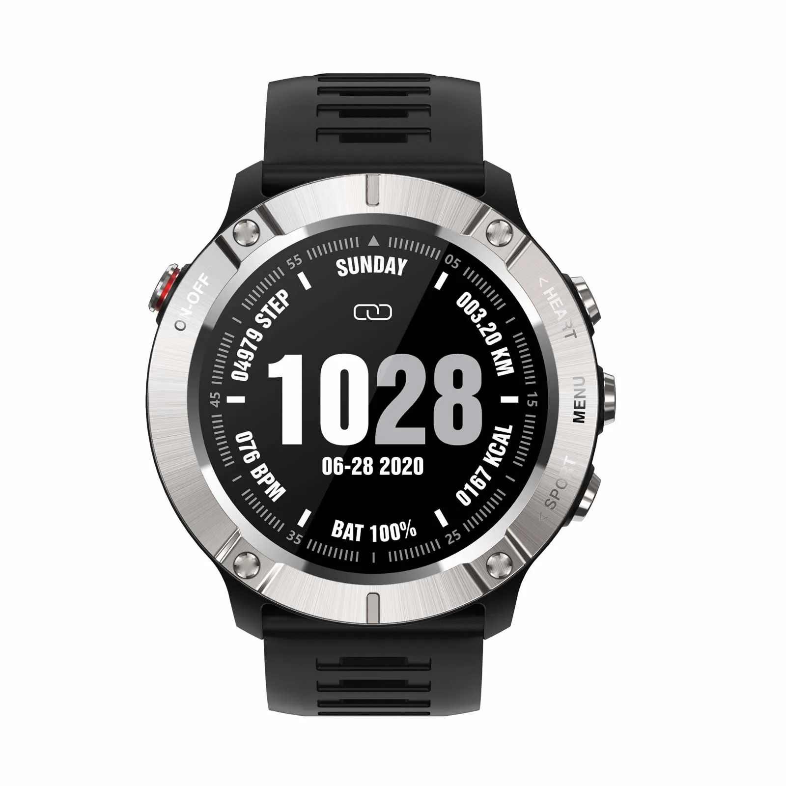 New Smart Watch LOKMAT ZEUS IP68 Waterproof Detect Heart Rate Multi- Fitness Sma - £176.32 GBP