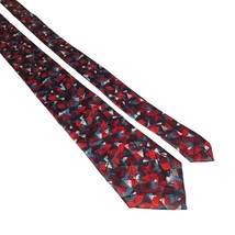 J Garcia Collector Edition Slim Silk Tie Like A Twittering Machine Geometric - £21.63 GBP