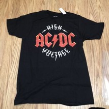 AC/DC Rock Band High Voltage Men&#39;s Short Sleeve T-shirt Size Small S - £11.37 GBP