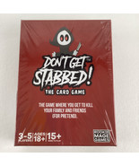 Don&#39;t Get Stabbed The Card Game Kill Your Friends Family Fast Pace Party... - $749.65 MXN