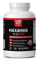 Amino acids supplements for weight loss - MAXAMINO PLUS 1200 1B- Fat burner - $22.91