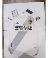 Chicharito LA Galaxy MLS 5 Star Match Slim White Home Soccer Jersey 2020... - $1,492.48 MXN