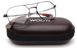 New Woow Be Bright 2 Col 9124 Gunmetal Eyeglasses 54-19-140 B44mm - £150.31 GBP