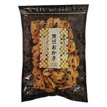 TOYO SEIKA KUROMAME OKAKI - Japanese Baked rice Crackers with black bean... - $5.89