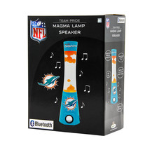 Miami Dolphins Magma Lamp - Bluetooth Speaker - $2,066.51 MXN