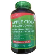 Apple cider vinegar complex for weight loss 180 vegan capsules - $27.91 CAD