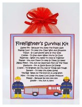 Firefighter&#39;s Survival Kit - Fun Novelty Gift &amp; Card Alternative / Present / Bir - £6.48 GBP
