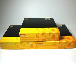 Lot of 3 Kodak Carousel Transvue 140 Slide Trays with Index Cards and Rings - £29.77 GBP