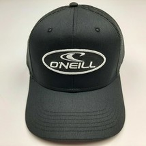 O&#39;Neill Embroidered Patch Otto Cap Curved Bill Trucker Mesh Snapback Hat - £21.02 GBP