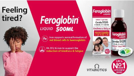 Feroglobin Gentle Iron and Nutrient Liquid - Big Bottle (500ml) - $55.00