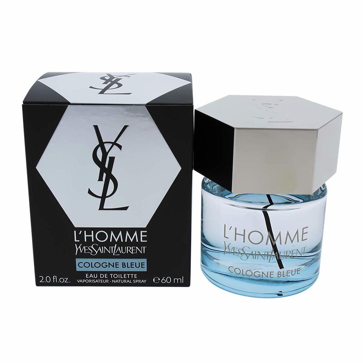 Yves Saint Laurent L'homme Cologne Bleue For Men Eau De Toilette Spray, Multicol - $94.99