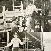 1931 Mountain Riflesmiths Straight Barrels Photo Print American Rifleman... - £22.59 GBP