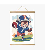 Bill the Bulldozing Bear Wood Frame Hanger by Dancing Littles Jungle - $750.11 MXN