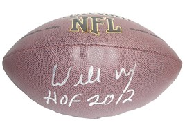 Willie Roaf Auto New Orleans Saints Signed NFL Football Inscription Chiefs Proof - £97.50 GBP