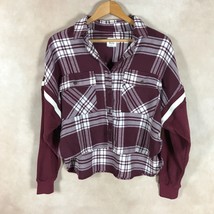 BDG Urban Outfitters Cropped Oversized Flannel Shirt NWOT XS - £13.84 GBP