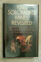King Solomon&#39;s Mines Revisited South Africa William Minter Vintage 1986 1st/1st  - £46.28 GBP
