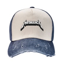 Aseball cap heavy metal band distressed washed caps dad hat vintage outdoor all seasons thumb200