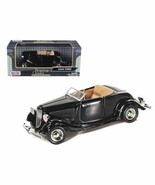 1934 Ford Coupe Convertible Black 1/24 Diecast Model Car by Motormax - €40,44 EUR