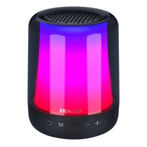 Bluetooth Speaker, Portable Bluetooth Speaker With 11 Colors Lights, 24W Loud Hd - £47.91 GBP